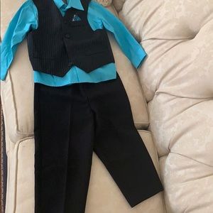 New boys suit